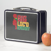 Lunch Box Junetten Big Loc'd Energy Black Freedom (En situation)