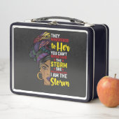 Lunch Box Junetten Je Suis La Tempête Melanin Black Girl (En situation)