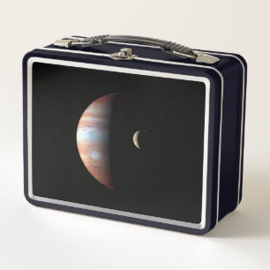 Lunch Box Jupiter Géant Gaz Planète & Io Galilée Lune