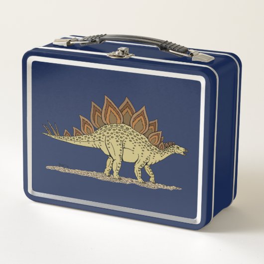 Lunch Box Jurassique Dinosaure Stegosaurus (Devant)