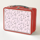 Lunch Box Just Noté Rose (Devant)