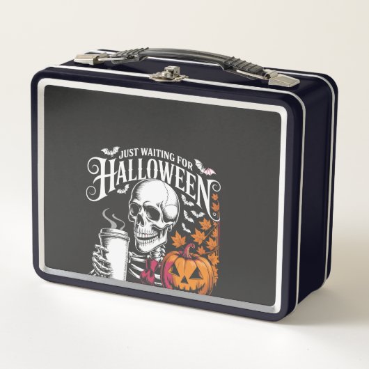 Lunch Box Just Waiting For Halloween (Devant)