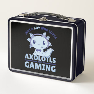 Lunch Box Juste Un Garçon Qui Aime Les Axolotls Et Le Jeu