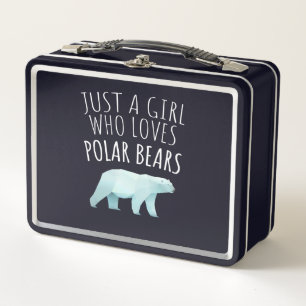 Lunch Box Juste Une Fille Qui Aime L'Ours Polaire
