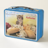 Lunch Box Kate le chat personnalisé Ballerina (Dos)