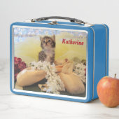 Lunch Box Kate le chat personnalisé Ballerina (En situation)