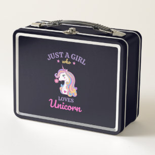Lunch Box Kawaii Rainbow Unicorn magique coloré