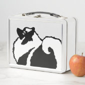 Lunch Box Keeshond Graphics - Cute Original Chig Art (En situation)