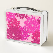 Lunch Box Kimono floral moderne Imprimer, rose, fuchsia et v (Dos)
