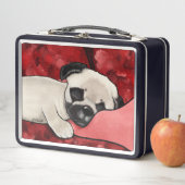 Lunch Box KiniArt Pug endormi (En situation)