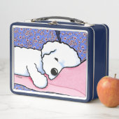 Lunch Box KiniArt Sleepy Bichon (En situation)