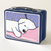 Lunch Box KiniArt Sleepy Bichon (Dos)