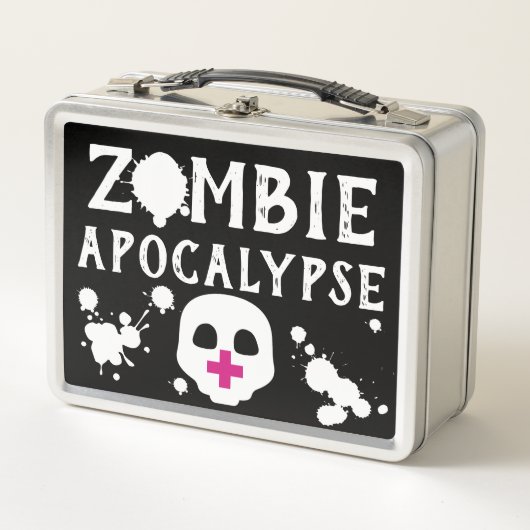 Lunch Box Kit Médicale Gothique Zombie Apocalypse Emo (Devant)
