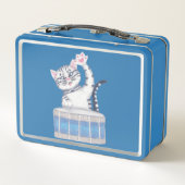 Lunch Box Kitten Jouer un tambour (Dos)