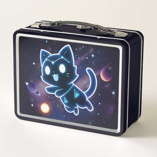 Lunch Box Kitty Constellation Céleste Chat Cosmos Espace (Dos)