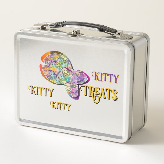 Lunch Box KITTY TRAITES Old School (Devant)