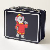 Lunch Box Koala as Firefighter with Helmet (Devant)