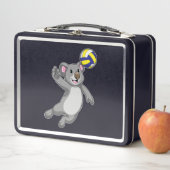 Lunch Box Koala comme joueur de volleyball avec volleyball (En situation)