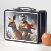 Lunch Box Koala Kangaroo Rider (En situation)