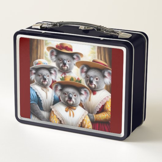 Lunch Box Koala Little Femmes (Dos)