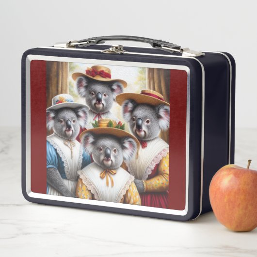 Lunch Box Koala Little Femmes (En situation)