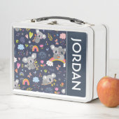 Lunch Box Koala Rainbow Love Motif (En situation)