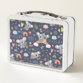 Lunch Box Koala Rainbow Love Motif (Dos)