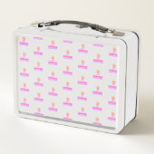 Lunch Box Korman Productions YouTube Channel Pink Logo Carre (Dos)