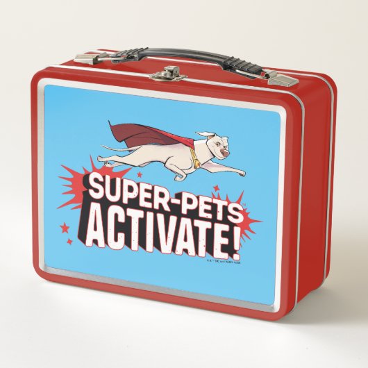 Lunch Box Krypto : Super-Animaux Activez ! (Devant)