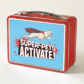 Lunch Box Krypto : Super-Animaux Activez ! (Dos)