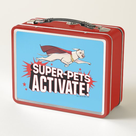 Lunch Box Krypto : Super-Animaux Activez ! (Dos)