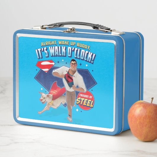 Lunch Box Krypto & Superman - C'est Walk O'Clock ! (En situation)