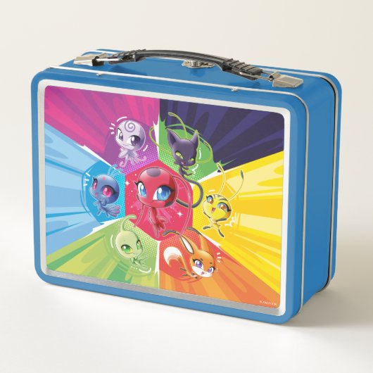 Lunch Box Kwamis coloré (Dos)