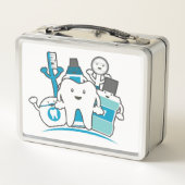 Lunch Box La bande propre de dents (Dos)
