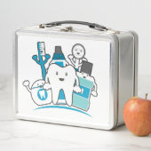 Lunch Box La bande propre de dents (En situation)