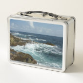 Lunch Box La côte rocheuse et l'océan bleu d'Aruba (Dos)
