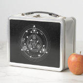 Lunch Box La géométrie sacrée de style occulte foncé (En situation)
