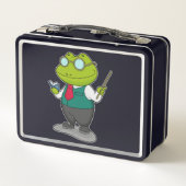Lunch Box La grenouille comme enseignant avec livre (Dos)