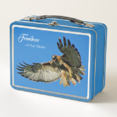 Lunch Box La liberté du ciel La Buse à queue rousse (Devant)