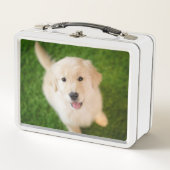 Lunch Box La marionnette d'or sur l'herbe (Devant)