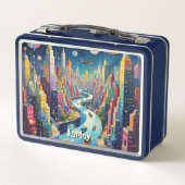 Lunch Box La musique dans un monde futur (Dos)