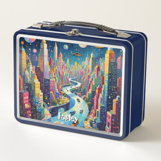 Lunch Box La musique dans un monde futur (Devant)