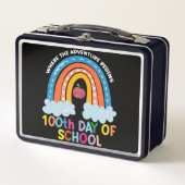 Lunch Box Là où l'aventure commence 100e Jours plus intellig (Devant)