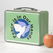LUNCH BOX LA PAIX EST ENTRE NOS MAINS (En situation)