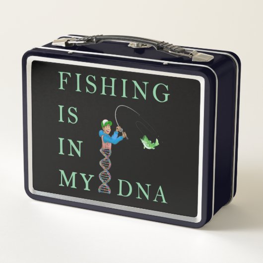 Lunch Box La pêche est dans mon ADN (Dos)