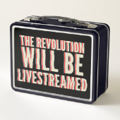 Lunch Box La révolution sera livestreamed (Dos)