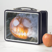 Lunch Box La tête Jack-o-Lantern d'un cavalier sans tête (En situation)