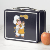 Lunch Box La vache fait cuire avec Dough (En situation)
