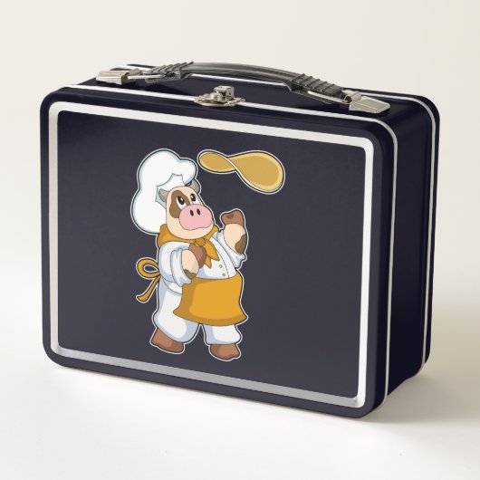 Lunch Box La vache fait cuire avec Dough (Devant)