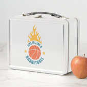 Lunch Box La Vie Est Comme Un Basket (En situation)